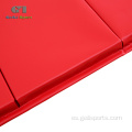 Tapete grande para gimnasio plegable rojo Workout